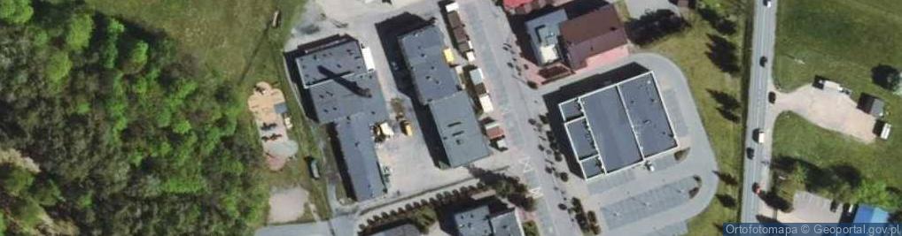 Zdjęcie satelitarne UP Kadzidło