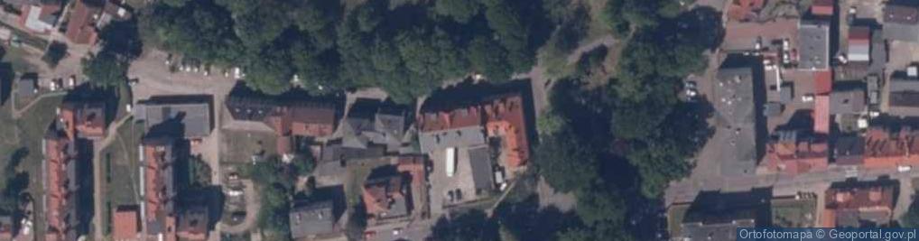 Zdjęcie satelitarne UP Kamień Pomorski
