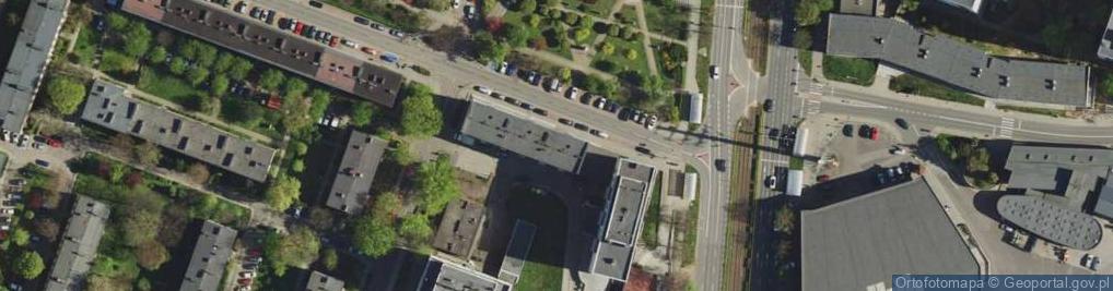 Zdjęcie satelitarne UP Katowice 13