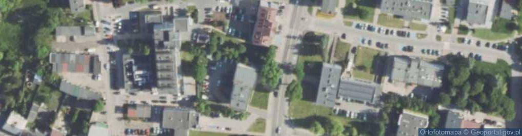 Zdjęcie satelitarne UP Kłobuck