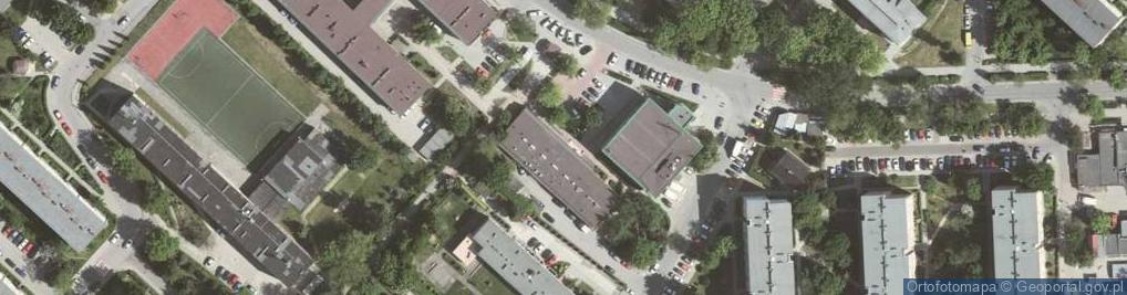 Zdjęcie satelitarne UP Kraków 47