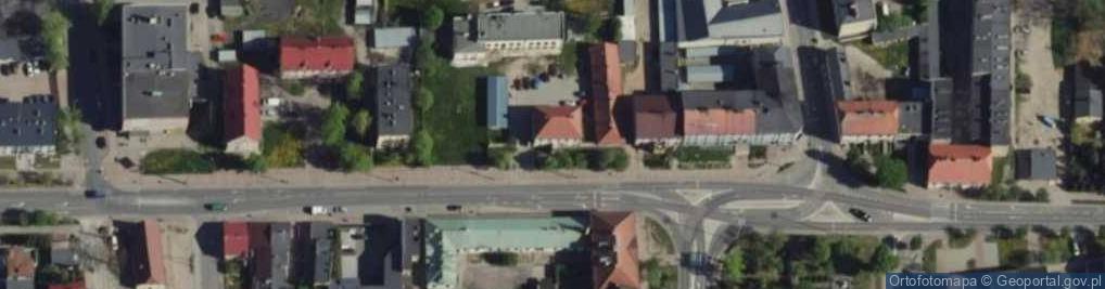 Zdjęcie satelitarne UP Krośniewice