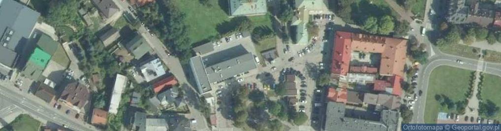 Zdjęcie satelitarne UP Miechów