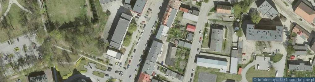 Zdjęcie satelitarne UP Milicz