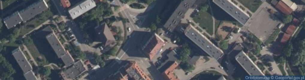 Zdjęcie satelitarne UP Olecko
