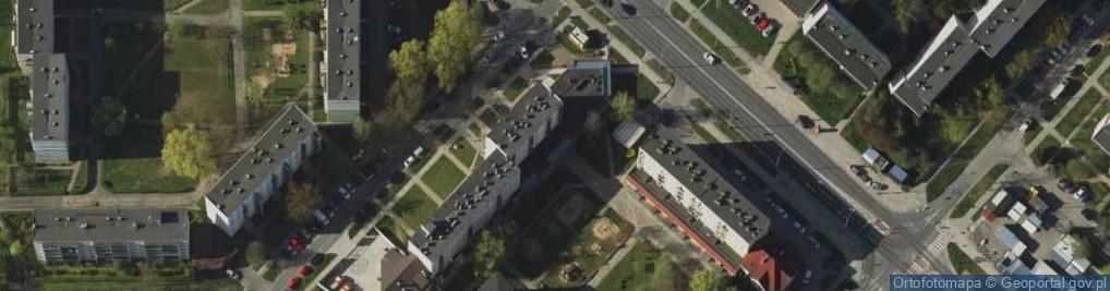 Zdjęcie satelitarne UP Olsztyn 6