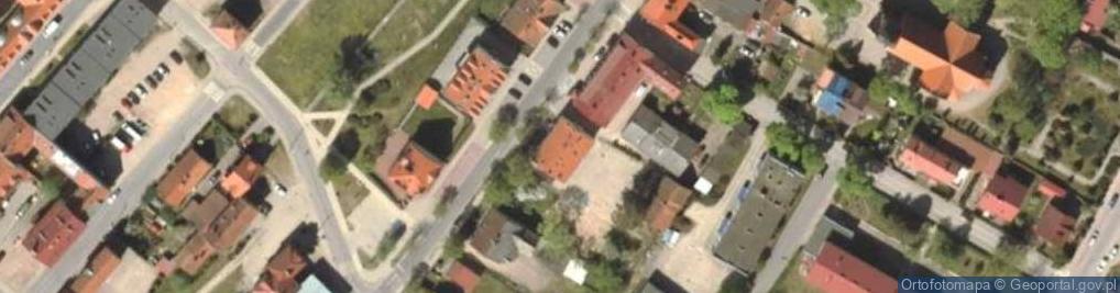 Zdjęcie satelitarne UP Olsztynek