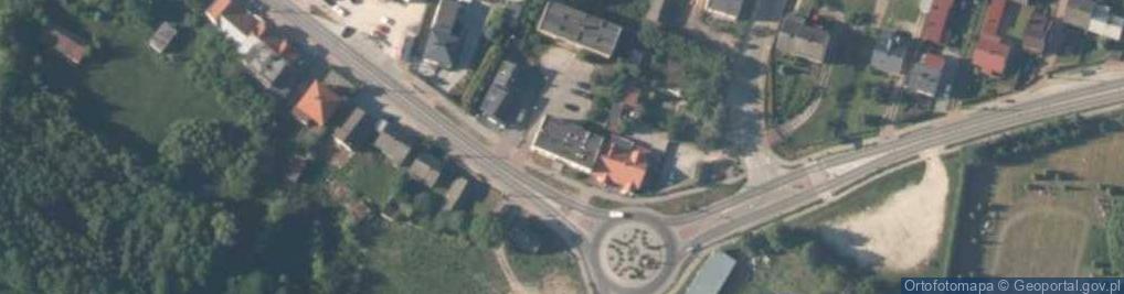 Zdjęcie satelitarne UP Piekoszów