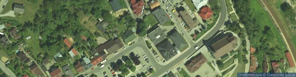 Zdjęcie satelitarne UP Piwniczna-Zdrój