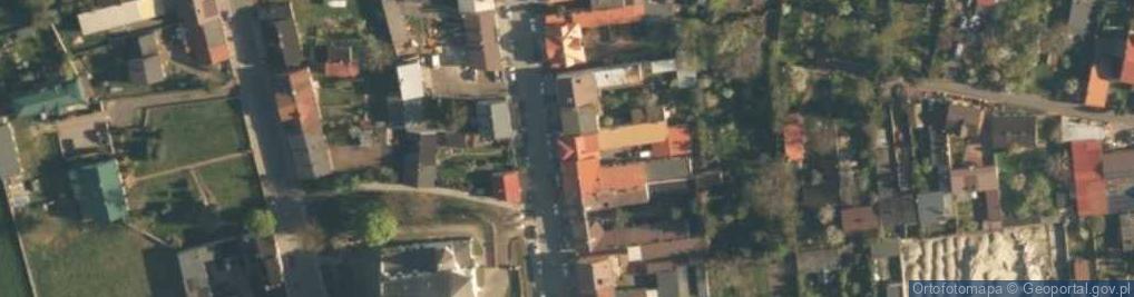 Zdjęcie satelitarne UP Poddębice