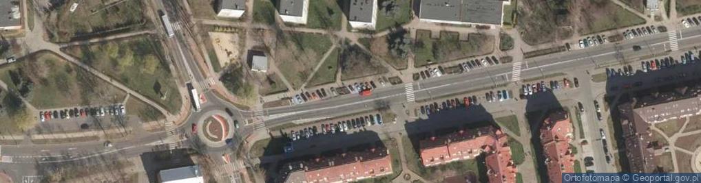 Zdjęcie satelitarne UP Polkowice 3