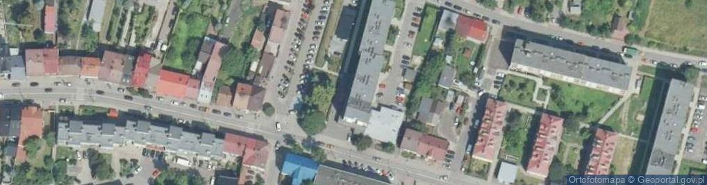Zdjęcie satelitarne UP Proszowice