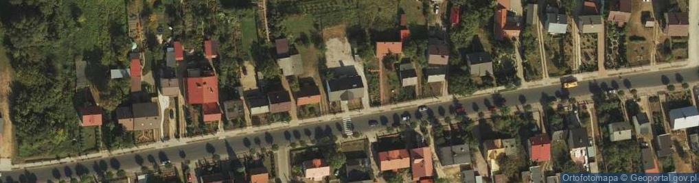 Zdjęcie satelitarne UP Skępe