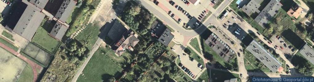 Zdjęcie satelitarne UP Sławków
