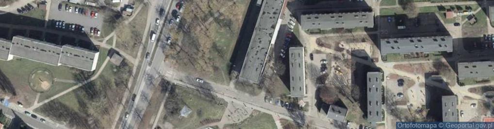 Zdjęcie satelitarne UP Szczecin 33