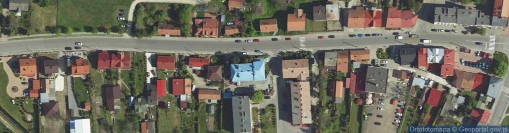 Zdjęcie satelitarne UP Szczucin