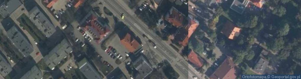 Zdjęcie satelitarne UP Sztum
