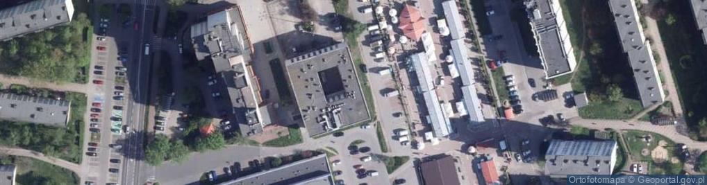 Zdjęcie satelitarne UP Toruń 17