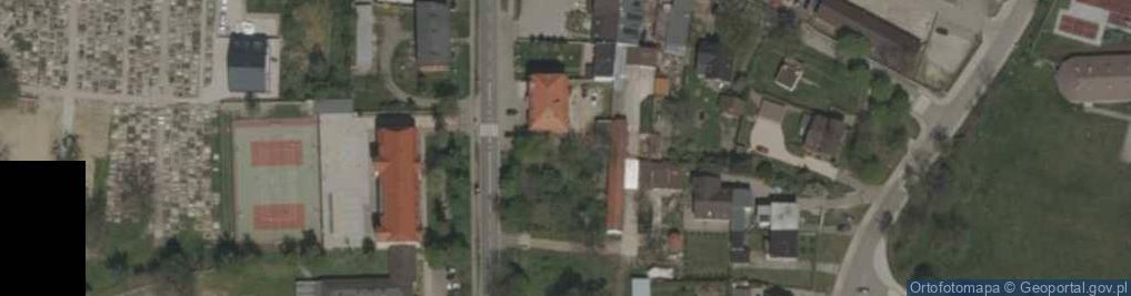 Zdjęcie satelitarne UP Toszek