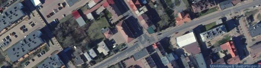Zdjęcie satelitarne UP Warka