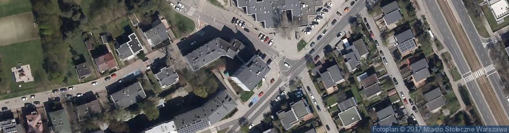 Zdjęcie satelitarne UP Warszawa 104
