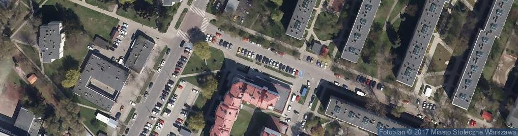 Zdjęcie satelitarne UP Warszawa 119