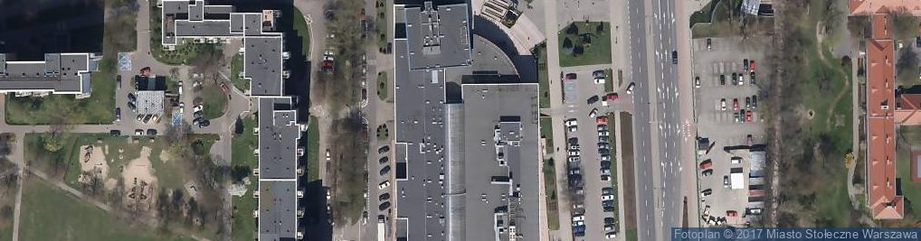 Zdjęcie satelitarne UP Warszawa 121