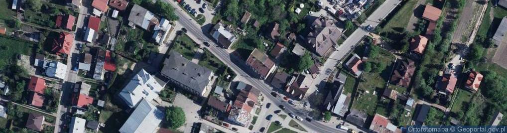 Zdjęcie satelitarne UP Wąwolnica