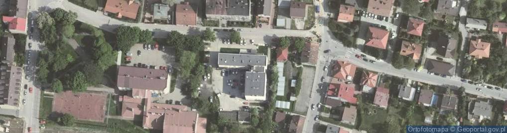 Zdjęcie satelitarne UP Wieliczka