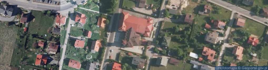 Zdjęcie satelitarne UP Wilkowice