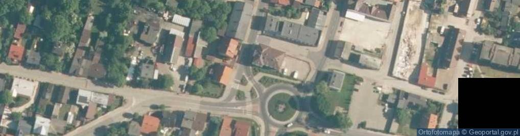 Zdjęcie satelitarne UP Włoszczowa