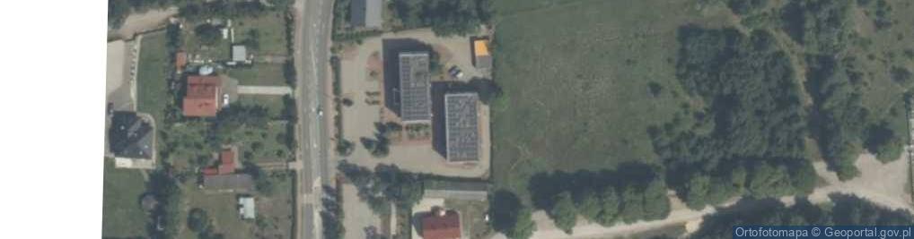 Zdjęcie satelitarne UP Wolanów