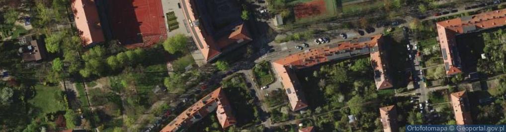 Zdjęcie satelitarne UP Wrocław 9