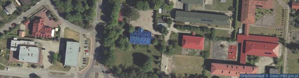 Zdjęcie satelitarne UP Zwierzyniec