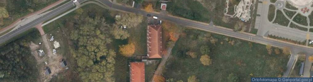 Zdjęcie satelitarne Abisal Dziwnów - wynajem pokoi nad morzem