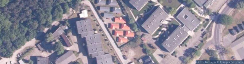 Zdjęcie satelitarne Amber House - Domki Letniskowe