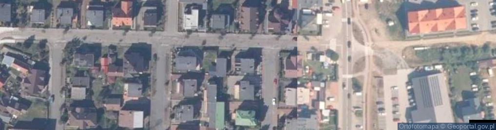 Zdjęcie satelitarne Beata Pokoje Gościnne Skrzybalska Beata