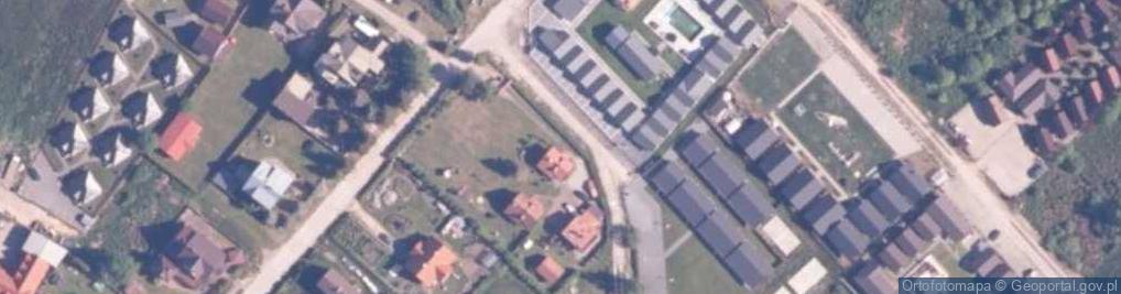 Zdjęcie satelitarne Dąbki Village