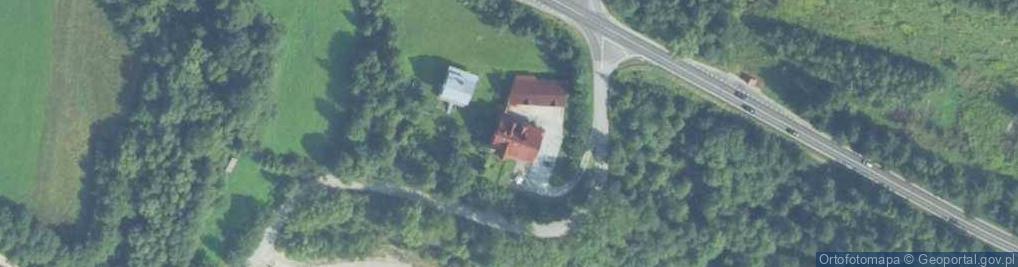 Zdjęcie satelitarne Dom nad Jeziorem Hubka