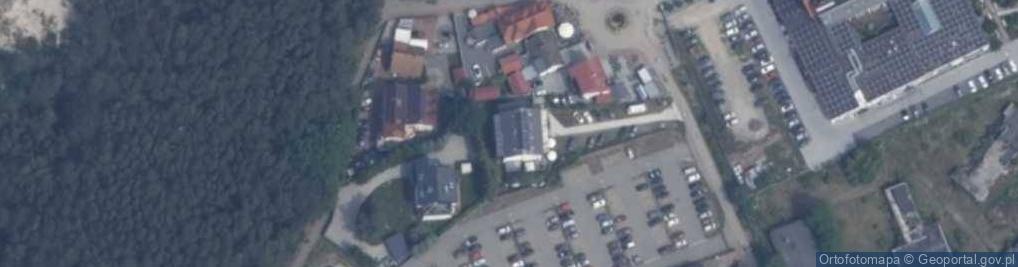 Zdjęcie satelitarne Dom Przy Plaży w Dąbkach