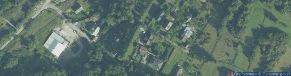 Zdjęcie satelitarne Dom W Rabce