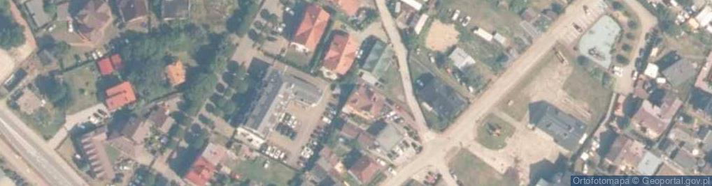 Zdjęcie satelitarne Dom Wczasowy Monika