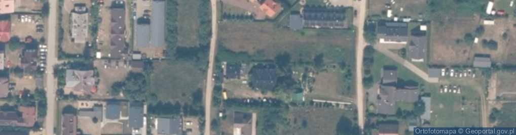 Zdjęcie satelitarne Dom Wczasowy - Pszczółka - Kocur Tomasz