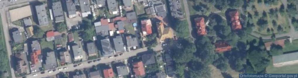 Zdjęcie satelitarne Dom wczasowy WRZOS