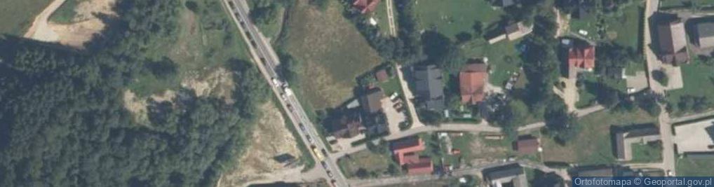 Zdjęcie satelitarne Dom Wypoczynkowy "U Rusina"