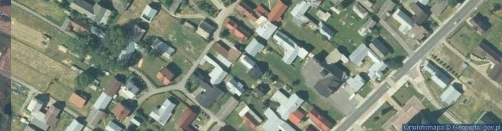 Zdjęcie satelitarne DOMEK DO WYNAJĘCIA PODCZERWONE -- DOMEK W GÓRACH CZARNY DUNAJEC