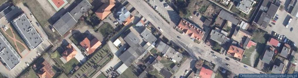 Zdjęcie satelitarne Domek Letniskowy Kasia