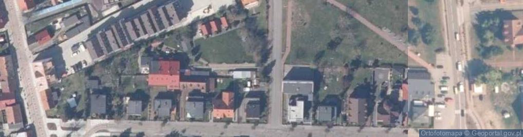 Zdjęcie satelitarne Domki Letniskowe OLIWIA