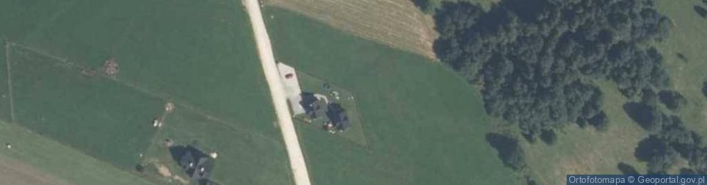 Zdjęcie satelitarne Domki Tatrzański Przystanek