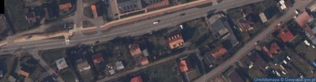 Zdjęcie satelitarne Gościniec Strzecha